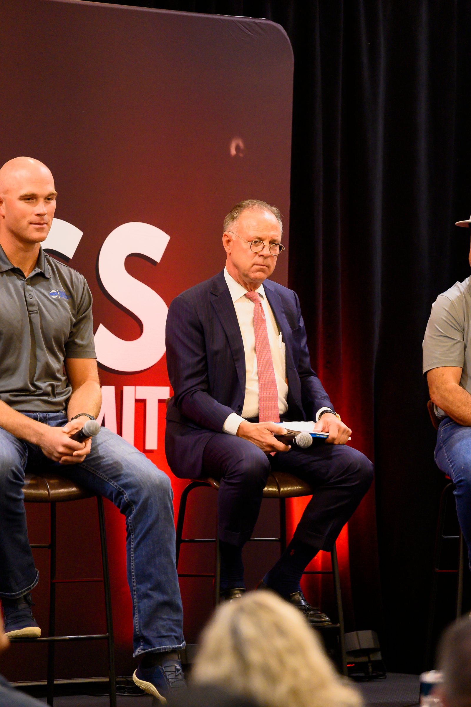 Panel conversation on the BABS stage